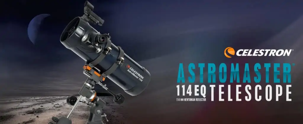 Celestron AstroMaster 114 EQ Reflector Telescope